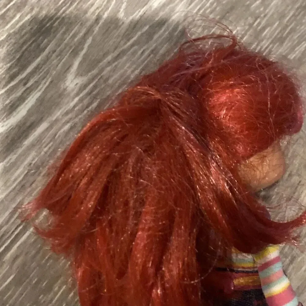 Strawberry Shortcake Doll Lot 3 + Hat Vintage Hasbro Playmates Berry Bitty Toys